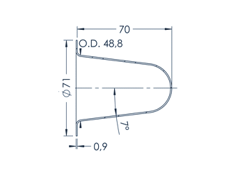 PBN Crucible c82 71/418-00-170