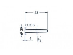 Standard MBE-Tiegel (PBN 1-20)