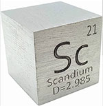 Scandium-Produkte